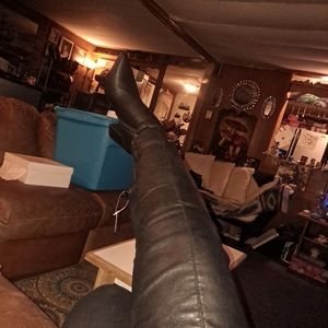 Nasty Gal thigh high boots !